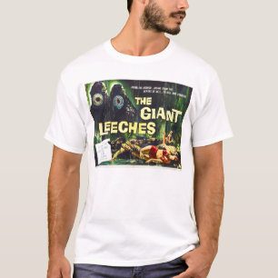El ataque del gigante Leeches la camiseta