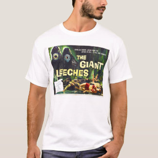 El ataque del gigante Leeches la camiseta