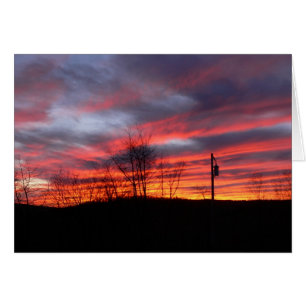El atardecer de invierno en las habilidades del ca