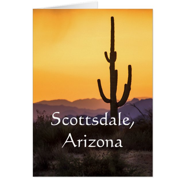 El atardecer de Scottsdale antes de la tormenta. S (Frente)