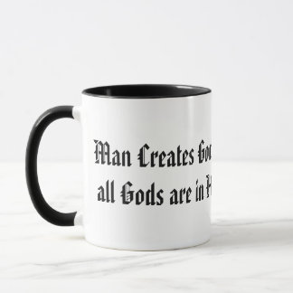 El ateo cita la taza de café