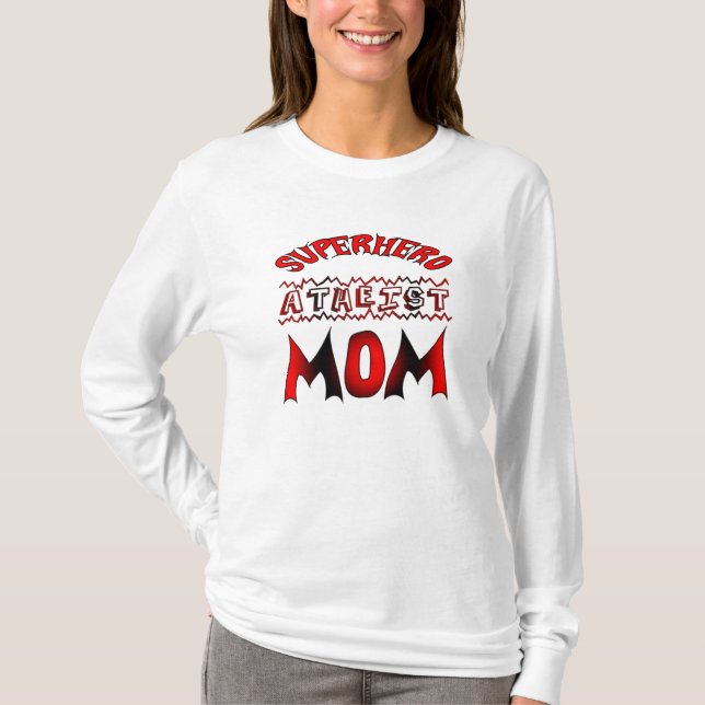 El ateo oficial Parents la camiseta (Anverso)