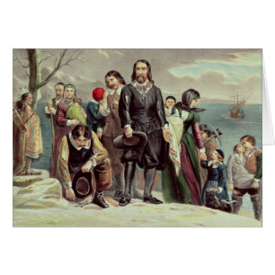 El aterrizaje de los peregrinos en Plymouth