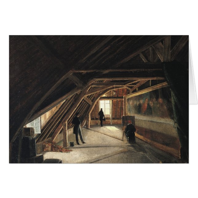 El ático de un museo (Anverso (Horizontal))