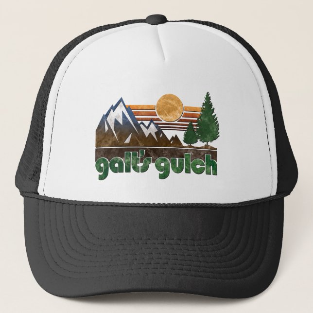 El atlas de la quebrada de Galt encogió el gorra (Anverso)