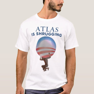 El atlas está encogiendo la camiseta