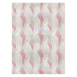 El audaz mantel metálico de textura gris roja 3D