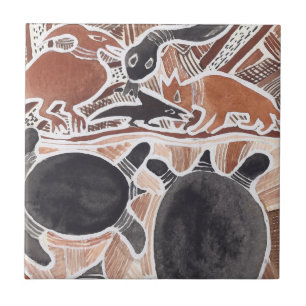 El australiano soña la teja de los pescados de la