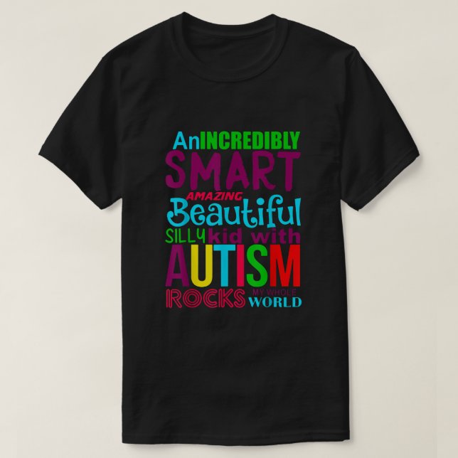 El Autismo En La Camiseta Con Autismo Cae En Mi Mu (Diseño del anverso)