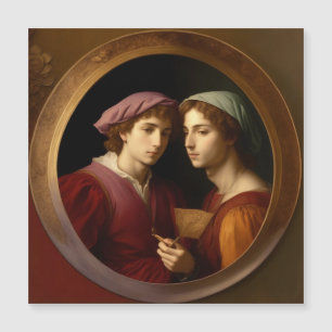 El autorretrato de Raffaello con un amigo