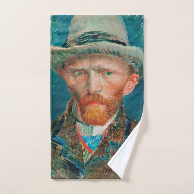 El autorretrato de Vincent Van Gogh (Toalla de mano)