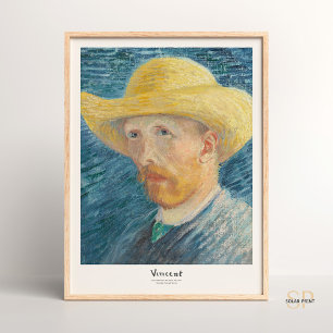 El autorretrato de Vincent van Gogh con arte Gorra