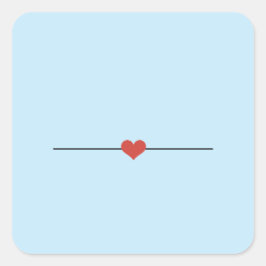 El azul claro hace tu propio Pegatina redondo clás