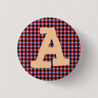 El azul rojo del alfabeto bloquea el botón