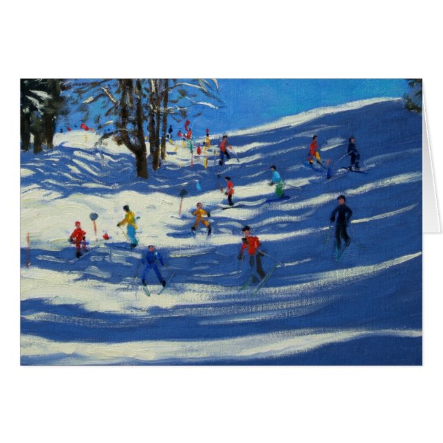 El azul sombrea Morzine (Anverso (Horizontal))