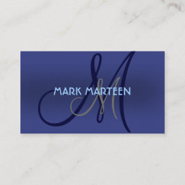 El azul sombrea tarjetas de visita de encargo del