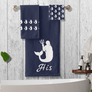 El azul y blanco de Merman Ocean
