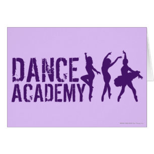 El bailarín de Acadmey de la danza siluetea el