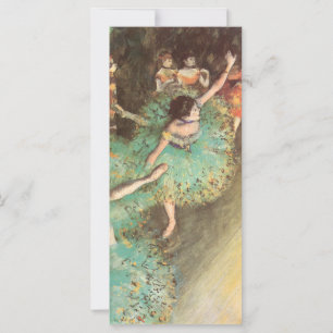 El bailarín verde de Edgar Degas, ballet vintage