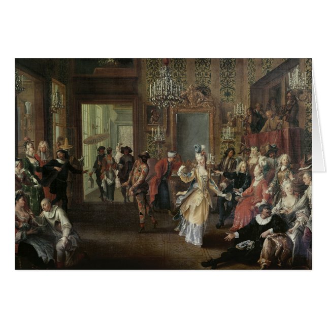 El baile de disfraces (Anverso (Horizontal))