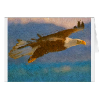 el bald-eagle-flight_Painting