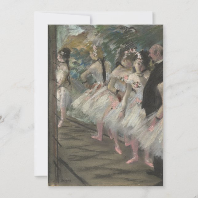 El ballet | Edgar Degas (Anverso)