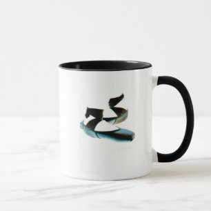 El ballet Pointe calza la taza (negro y el blanco)
