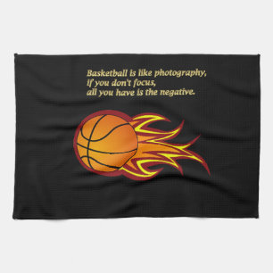 El baloncesto es como las toallas de mano de la fo