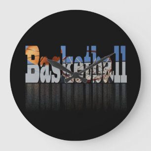 El baloncesto es el mejor juego, el reloj de pared