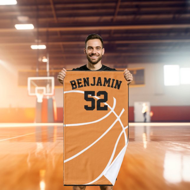 el baloncesto se divierte la toalla, toalla de (Subido por el creador)