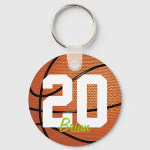 El baloncesto se divierte llavero