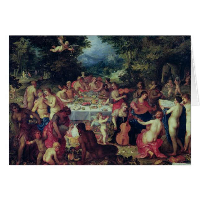 El banquete de dioses (Anverso (Horizontal))