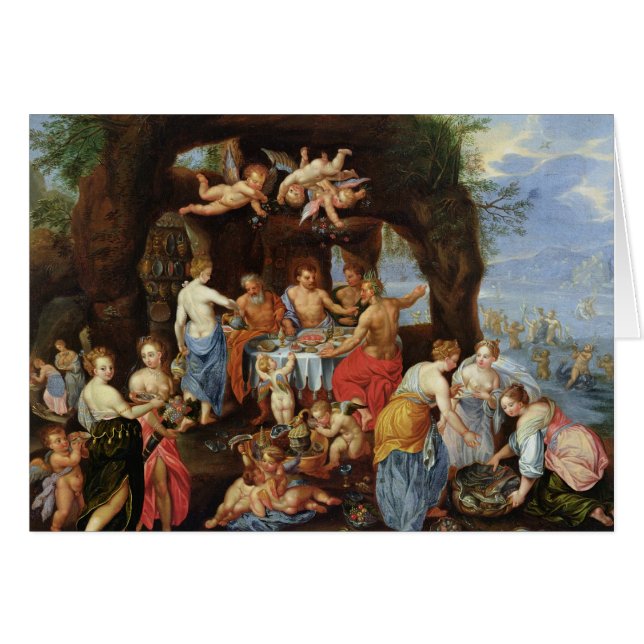 El banquete de dioses (Anverso (Horizontal))
