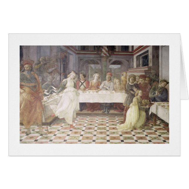 El banquete de Herod (fresco) (véase también (Anverso (Horizontal))