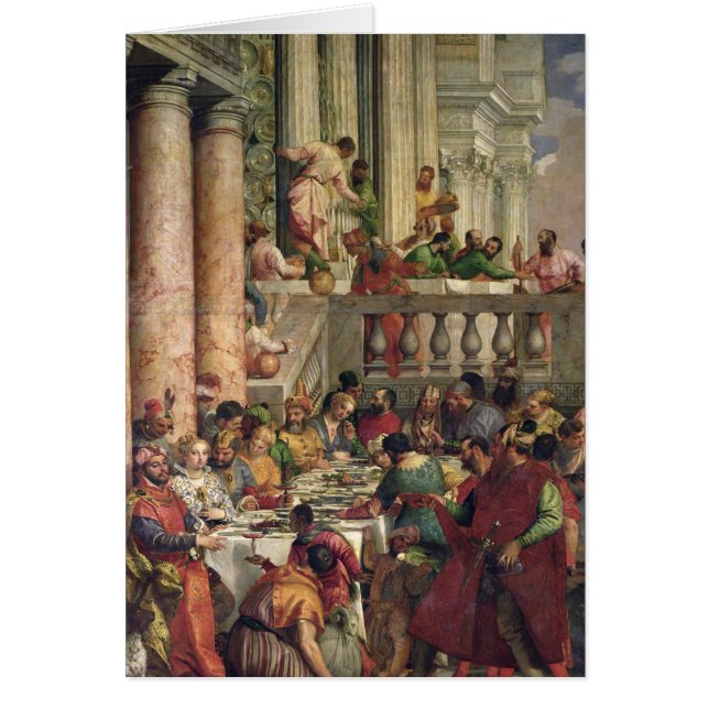 El banquete de la boda en Cana (Frente)
