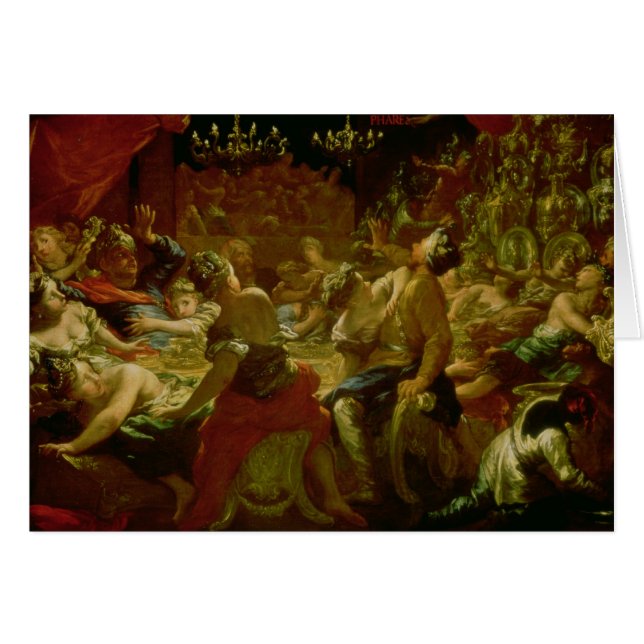 El banquete del Belshazzar (Anverso (Horizontal))