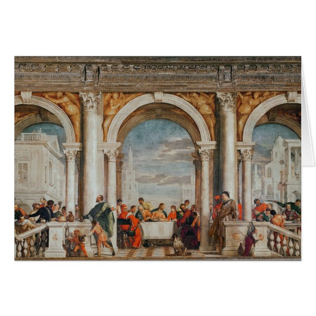 El banquete en la casa de Levi (Anverso (Horizontal))