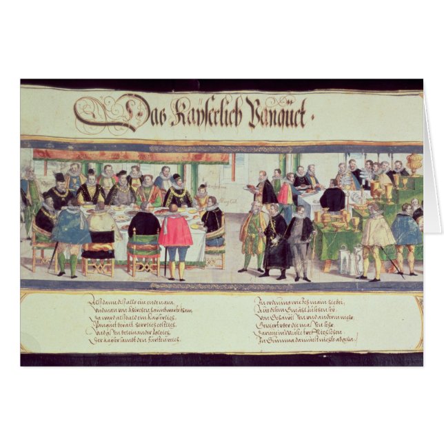 El banquete imperial: una escena (Anverso (Horizontal))
