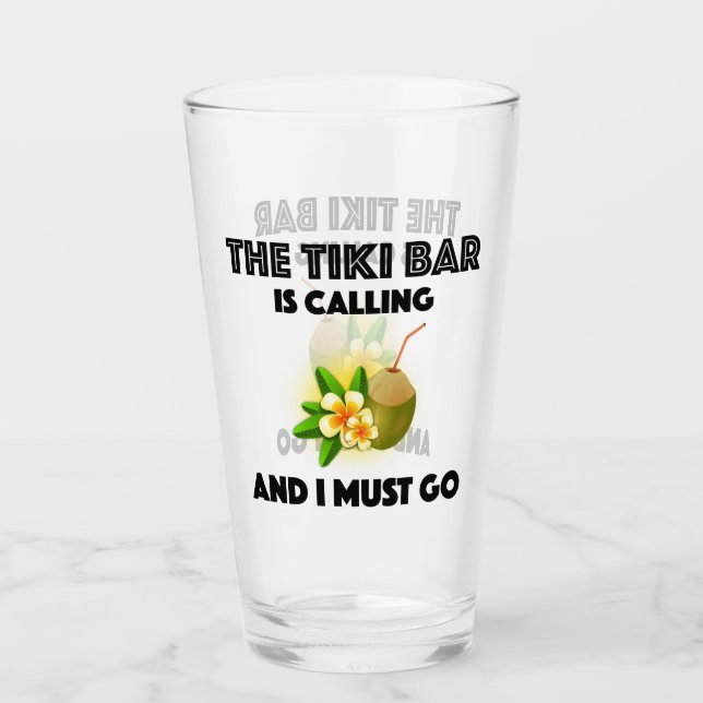 El Bar Tiki Está Llamando Y Debo Ir Tropical (Anverso)