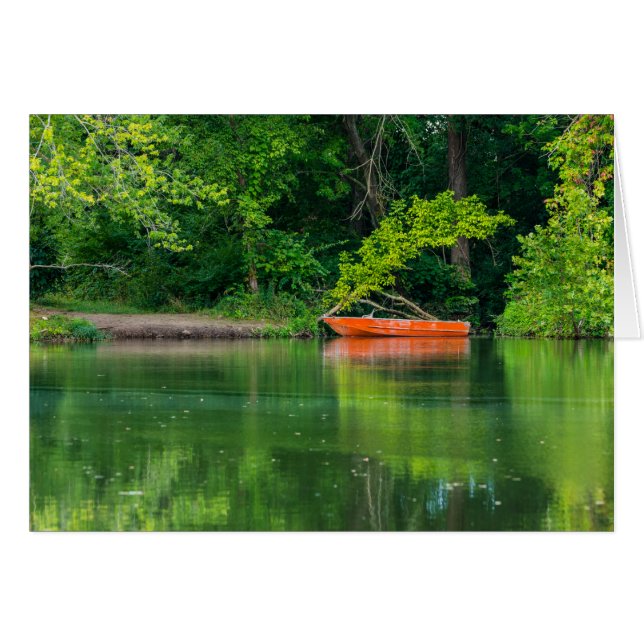 El barco Naranja (Anverso (Horizontal))