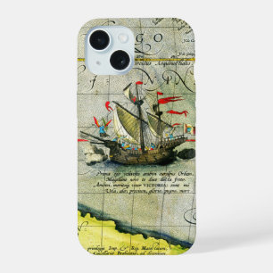 El barco Victoria de Magallanes, Mapa Antiguo del 