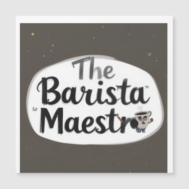 El Barista Maestro (Anverso)