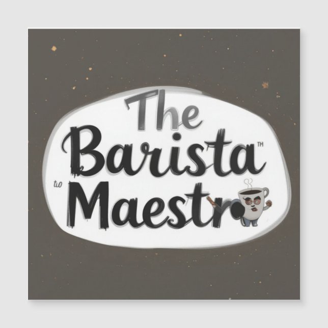 El Barista Maestro (Anverso)
