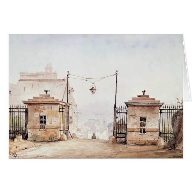 El Barriere de Menilmontant (Anverso (Horizontal))