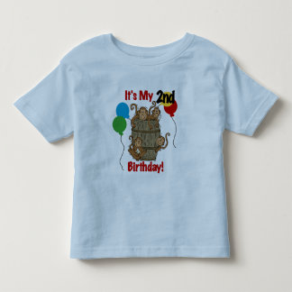 El barril de monos 2ª camisetas de cumpleaños y re