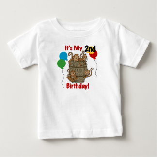El barril de monos 2ª camisetas de cumpleaños y re