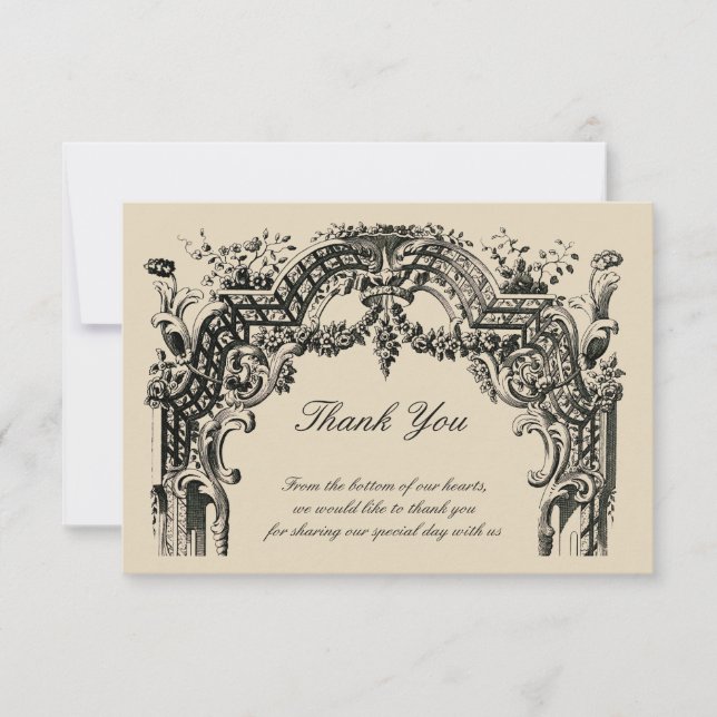 El barroco francés vintage Rococo (Anverso)