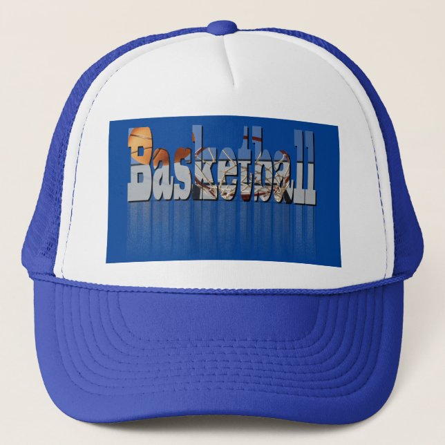 El básquetbol es el mejor juego, Gorra de camioner (Anverso)