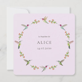 El bautismo de los colibríes de Anna