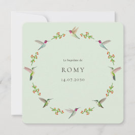 El bautismo de los colibríes de Anna